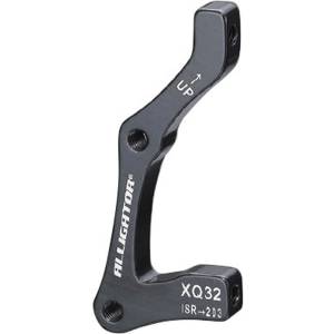 ADATTATORE PINZA FRENO CICLO DA FISSAGGIO SUPERIORE A FISSAGGIO LATERALE POSTERIORE DA 203mm. A 203mm.