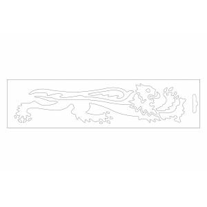 ADESIVO LEONE MALOSSI DESTRO BIANCO