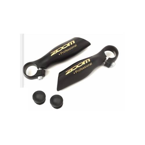 APPENDICI MANUBRIO IN ALLUMINIO CORTE FORGIATE *NERO*- ZOOM