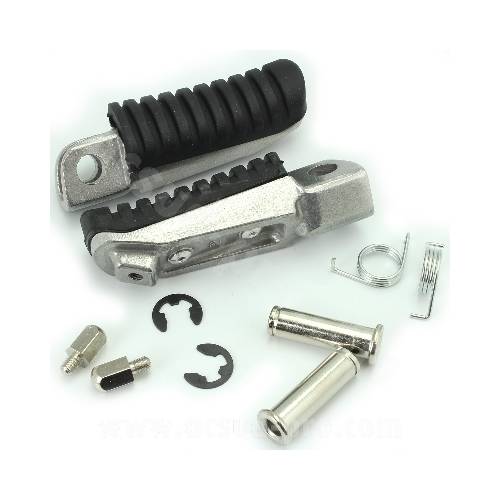 APPOGGIAPIEDI MOTO TIPO KAWASAKI COMPLETE DI PERNI E MOLLE