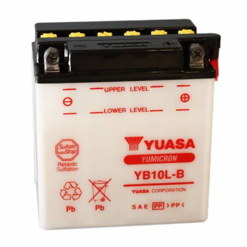 BATTERIA YB10L-B 12V 11Ah SPECIALE AVVIAMENTO - YUASA YB10L-B