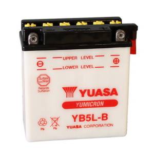 BATTERIA YB5L-B 12V 5AH SPECIALE AVVIAMENTO - YUASA YB5L-B