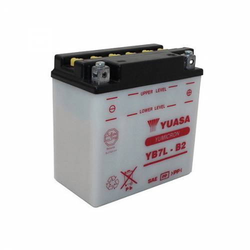 BATTERIA YB7L-B2 12V 8Ah - YUASA  YB7L-B2