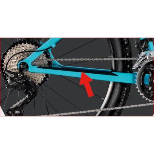 BATTICATENA ADESIVO A PROTEZIONE DEL TELAIO *NERO*