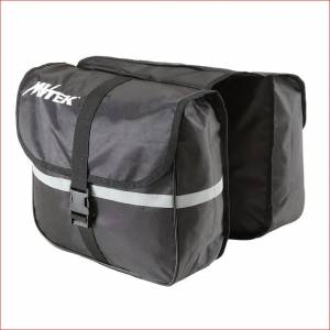 BORSA A BISACCIA 29x24x10cm. IN NYLON *NERA* - MVTEK Futura
