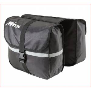 BORSA A BISACCIA 35x30x12cm. IN NYLON *NERA* - MVTEK Futura Maxi