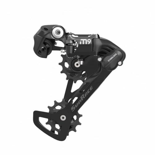 CAMBIO CICLO MTB 9 VELOCITA' GABBIA LUNGA z.52max - SUNRACE RDM900