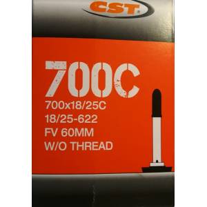 CAMERA 28-4 CST PREMIUM (700x18/25) VALVOLA PRESTA 60mm. - CST PREMIUM