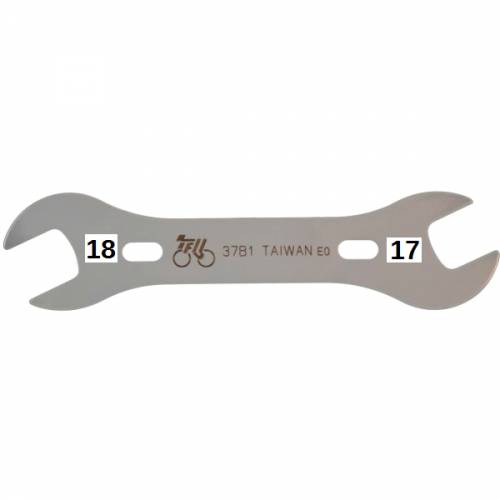 CHIAVE SINGOLA PER CONI 17/18mm.