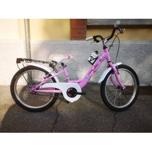 CICLO 20 MONOTUBO FEMMINA TELAIO 28 ACCIAIO 1 VELOCITA' *ROSA* - DOUBLEZZ Baby Bunny