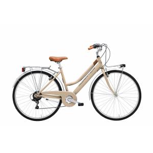 CICLO 28 CITY DONNA TELAIO 45 ACCIAIO 6 VELOCITA' *NOCCIOLA* - ADRIATICA Trend Lady