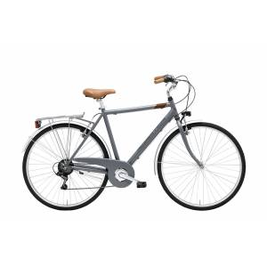 CICLO 28 CITY UOMO TELAIO 50 ACCIAIO 6 VELOCITA' *GRIGIO OPACO* - ADRIATICA Trend Man