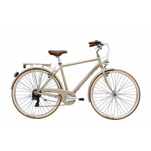 CICLO 28 CITY UOMO TELAIO 55 ALLUMINIO 6 VELOCITA'  *NOCCIOLA OPACO* - ADRIATICA "Sity Retro'"