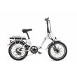 CICLO ELETTRICO UNISEX 20 PIEGHEVOLE *BIANCO OPACO* - WORLD DIMENSION Eco Bend