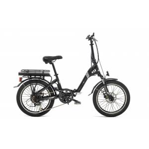 CICLO ELETTRICO UNISEX 20 PIEGHEVOLE *NERO OPACO* - WORLD DIMENSION Eco Bend