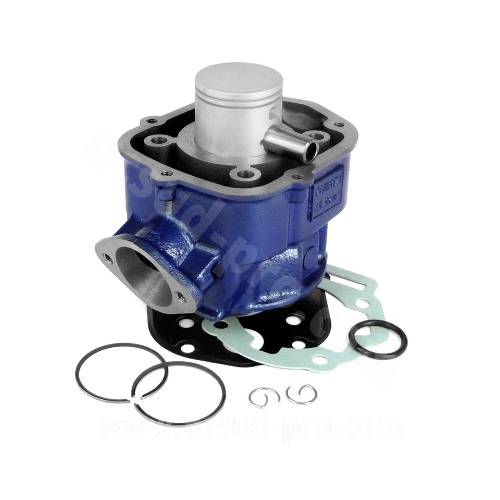 CILINDRO COMPLETO DERBI SENDA MOTORE PIAGGIO euro3 - CARENZI RACING Multi travasi