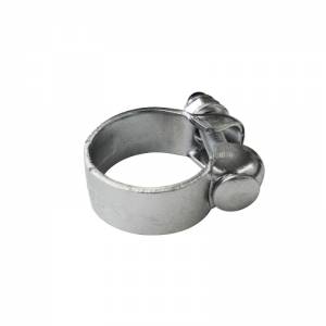 COLLARINO REGGISELLA ACCIAIO d.22x22mm. CON BULLONE