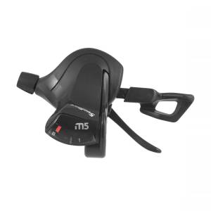 COMANDO CAMBIO DESTRO 8v. PUSH PULL IN ALLUMINIO COMPATIBILE SHIMANO - SUNRACE DLM503