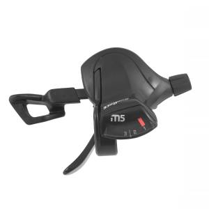 COMANDO CAMBIO SINISTRO 3v. PUSH PULL IN ALLUMINIO COMPATIBILE SHIMANO - SUNRACE DLM503