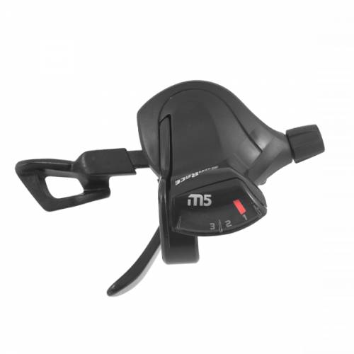 COMANDO CAMBIO SINISTRO 3v. PUSH PULL IN ALLUMINIO COMPATIBILE SHIMANO - SUNRACE DLM503