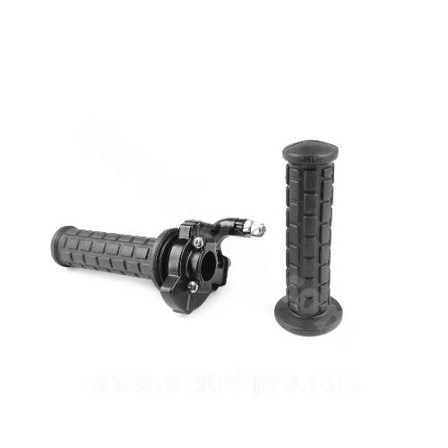 COMANDO GAS RAPIDO IN ALLUMINIO ANODIZZATO *NERO* - TNT Original X8