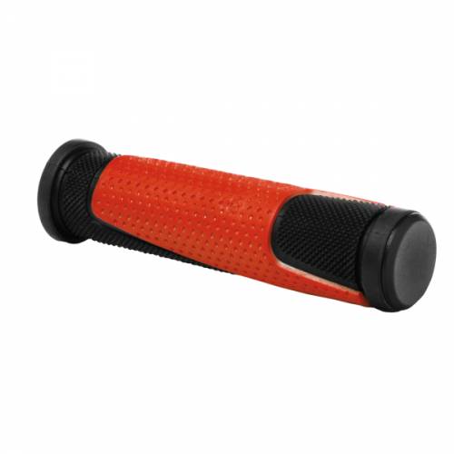 COPPIA MANOPOLE 125mm. *NERO ROSSO* - WAG Double-D