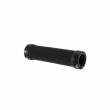 COPPIA MANOPOLE CICLO MTB d.22x120mm. LOCK RING *NERO* - WAG Gripper