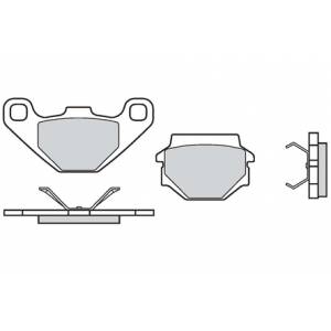 COPPIA PASTIGLIE FRENO - BREMBO 07BB07