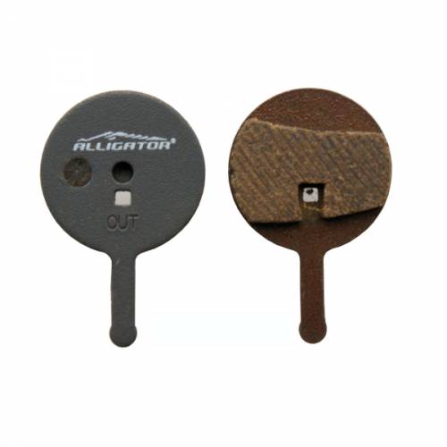 COPPIA PASTIGLIE FRENO CICLO 26x40x4 MESCOLA SEMIMETALLICA