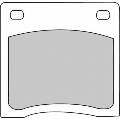 COPPIA PASTIGLIE FRENO FERODO FDB151P