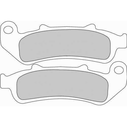 COPPIA PASTIGLIE FRENO FERODO FDB2002P