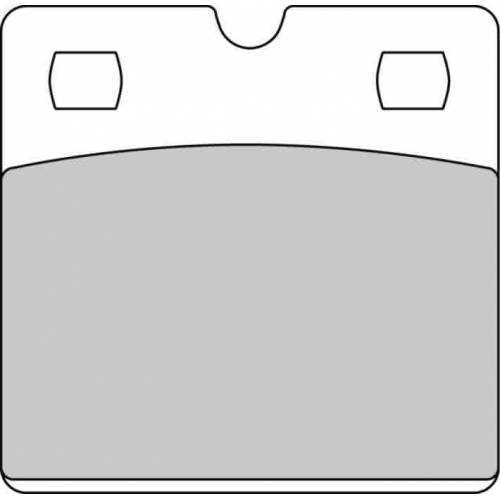 COPPIA PASTIGLIE FRENO FERODO FDB204P
