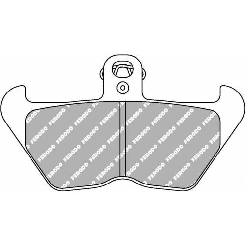 COPPIA PASTIGLIE FRENO FERODO FDB2050P