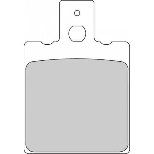 COPPIA PASTIGLIE FRENO FERODO FDB207EF