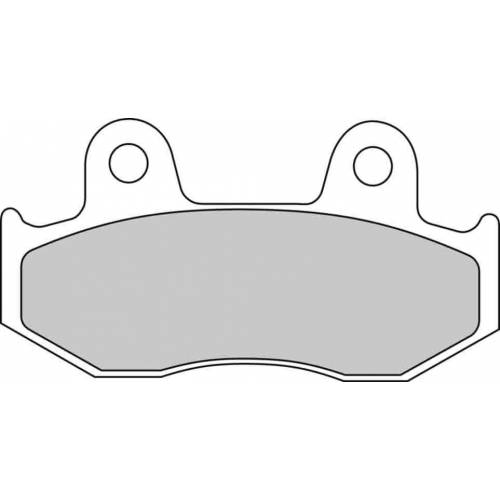 COPPIA PASTIGLIE FRENO FERODO FDB2086EF
