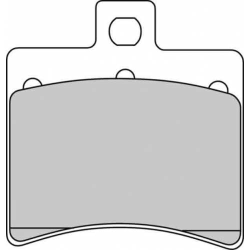 COPPIA PASTIGLIE FRENO FERODO FDB2090EF