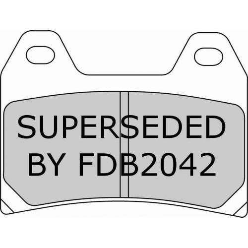 COPPIA PASTIGLIE FRENO FERODO FDB2099P