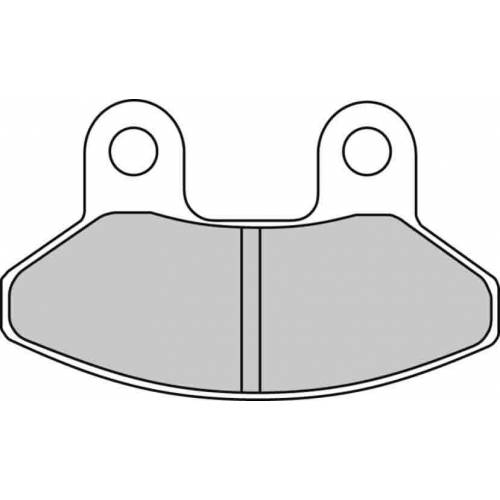 COPPIA PASTIGLIE FRENO FERODO FDB2108EF