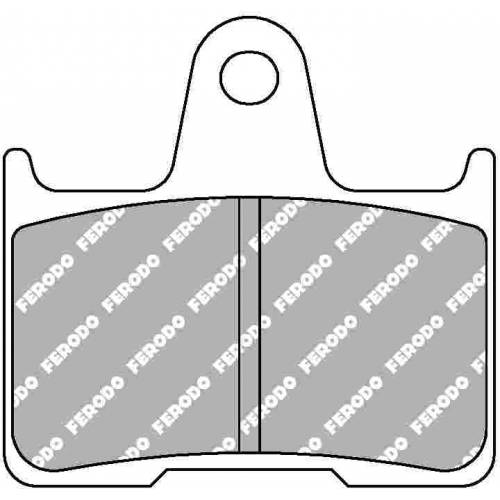 COPPIA PASTIGLIE FRENO FERODO FDB2111P