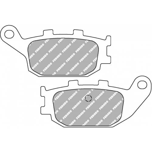 COPPIA PASTIGLIE FRENO FERODO FDB2130AG