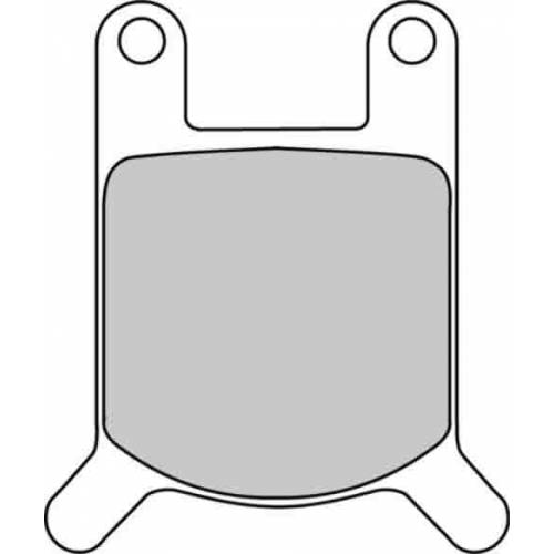 COPPIA PASTIGLIE FRENO FERODO FDB213P