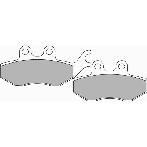 COPPIA PASTIGLIE FRENO FERODO FDB2147AG