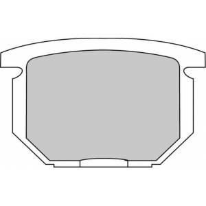COPPIA PASTIGLIE FRENO FERODO FDB217P