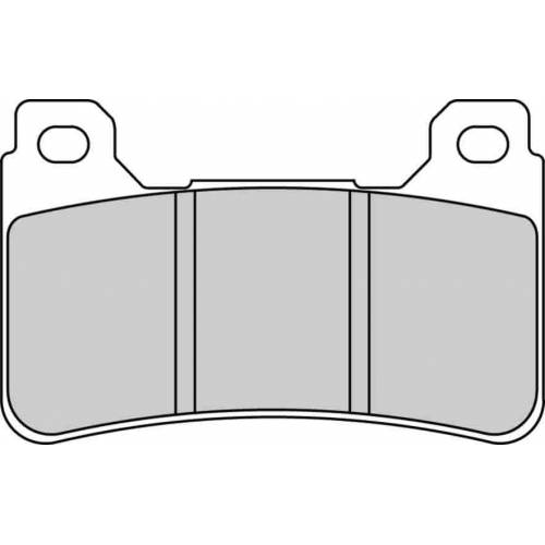 COPPIA PASTIGLIE FRENO FERODO FDB2181ST