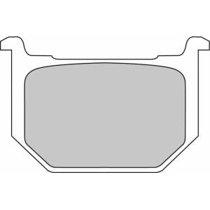 COPPIA PASTIGLIE FRENO FERODO FDB218P
