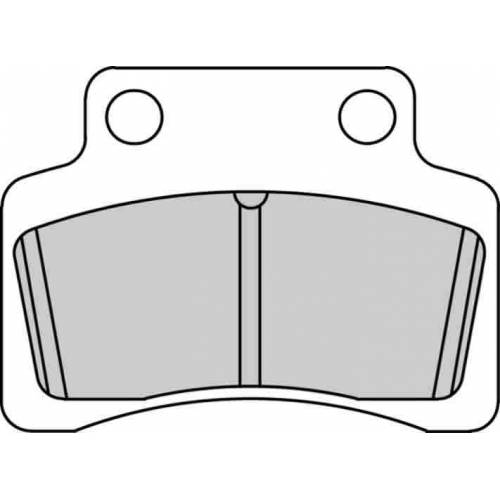 COPPIA PASTIGLIE FRENO FERODO FDB2191EF