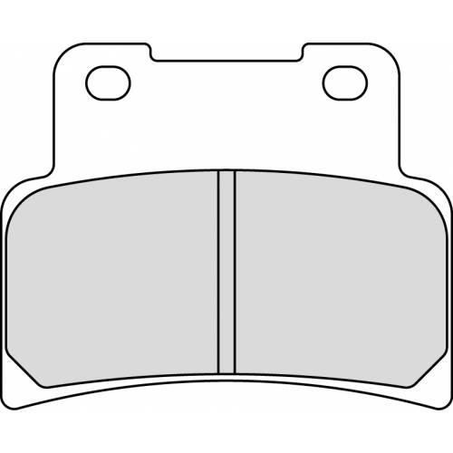 COPPIA PASTIGLIE FRENO FERODO FDB2216P