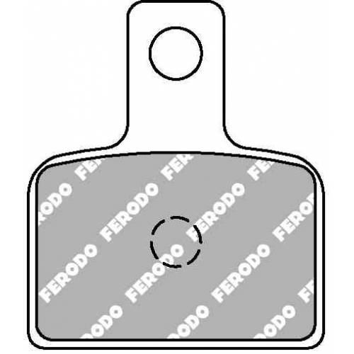 COPPIA PASTIGLIE FRENO FERODO FDB2267SG