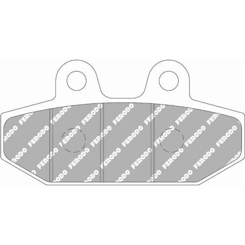 COPPIA PASTIGLIE FRENO FERODO FDB2306ST