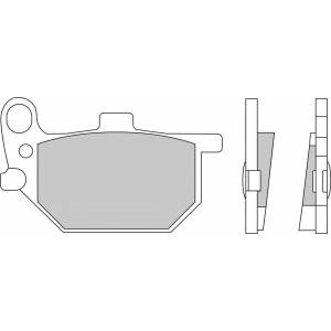 COPPIA PASTIGLIE FRENO FERODO FDB247P